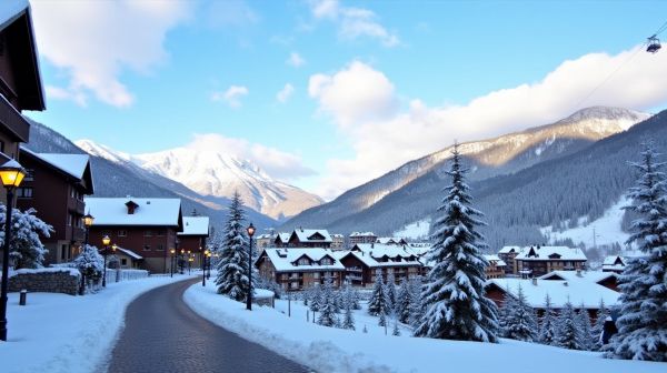 Acheter à Méribel : quartiers, altitudes et accès aux pistes
